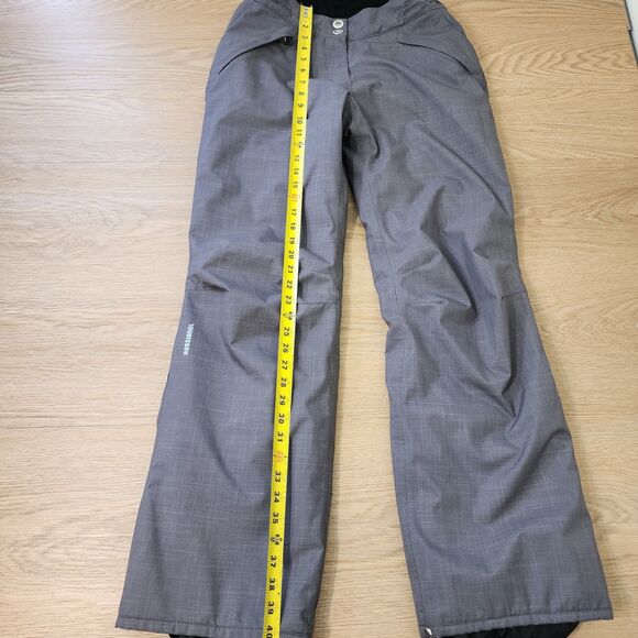 ROSSIGNOL Ski Snowboard Insulation Pants Adult S Gray Snowboard Winter Gear READ - Picture 8 of 12